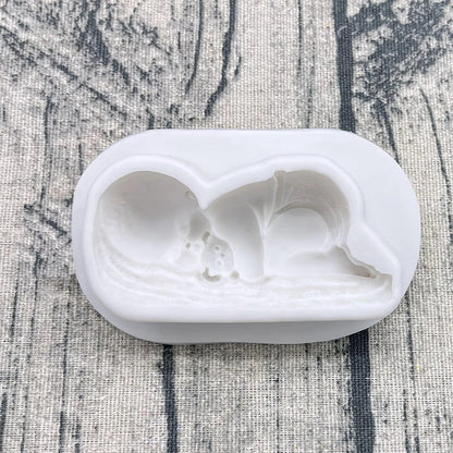 Baby-Themed Silicone Sugarcraft Mold – Fondant, Resin & Cupcake Decorating Tool
