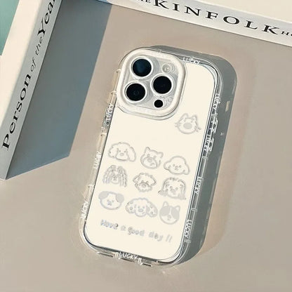 Cat Animal Phone Case For iPhone iPhone 11 12 13 14 15 16 Pro Max SE Silicone Soft Cover