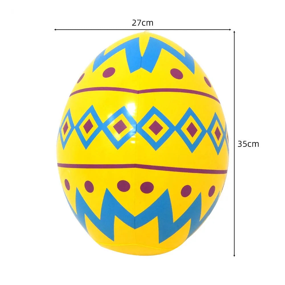 Cute Cartoon White Bunny Aluminum Foil Balloons Rabbit Happy Easter Party Decoration Supplies Children Favor Birthday Party Gift