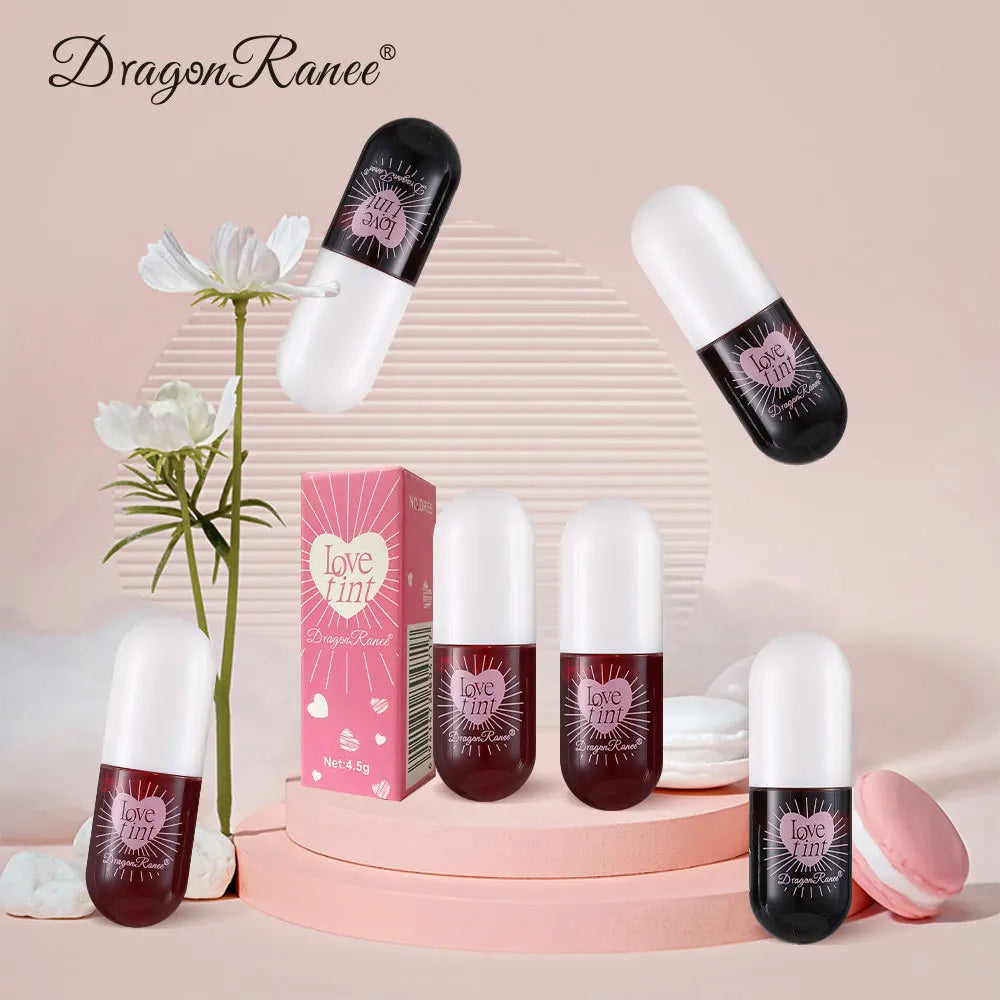 Lip Dye Liquid Lip Glaze Waterproof Non-Stick Liquid Lipstick 6 Colors Available