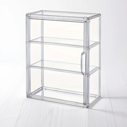 Multi-Purpose Storage Display Cabinet – Action Figures, Blind Boxes, Bags, Cosmetics, and Bathroom Organizer for Neat Display
