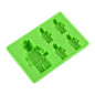 Block Silicone Mold Building Brick Robot Chocolate Jelly Ice Cube Tray Cake Decoration Cupcake Topper Kids Birthday Party Car