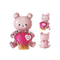 Cute Bear Foil Balloons with Flowers – Valentine’s, Wedding, Anniversary & Birthday Decoration