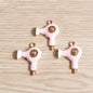 10pcs Mix Cute Enamel Women Lips Lipstick Charms Pendants for Jewelry Making Earrings Necklace Bracelets DIY Crafts Supplies