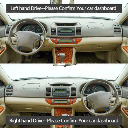 For Toyota Camry XV30 2002 2003 2004 2005 2006 Accessorie Dashboard Cover Pad Car Liner Anti-UV Mat Sunshade Dashmat Carpet Dash