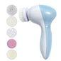 Electric Facial Cleaner 5 IN 1 Face Cleansing Brush Wash Machine Cleanser Tool