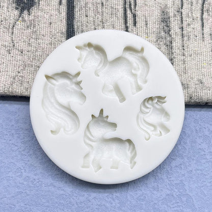 Unicorn Silicone Sugarcraft Cupcake Baking Mold Fondant Cake Decorating Tools