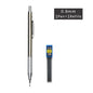 Metal Automatic Mechanical Pencil 5/0.7/0.9/1.3/2.0mm