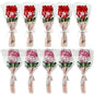 0/30/50pcs Mini Love Flower Balloons – Bouquet‑Style Heart Balloons for Valentine’s Day, Mother’s Day & Wedding DIY Decor