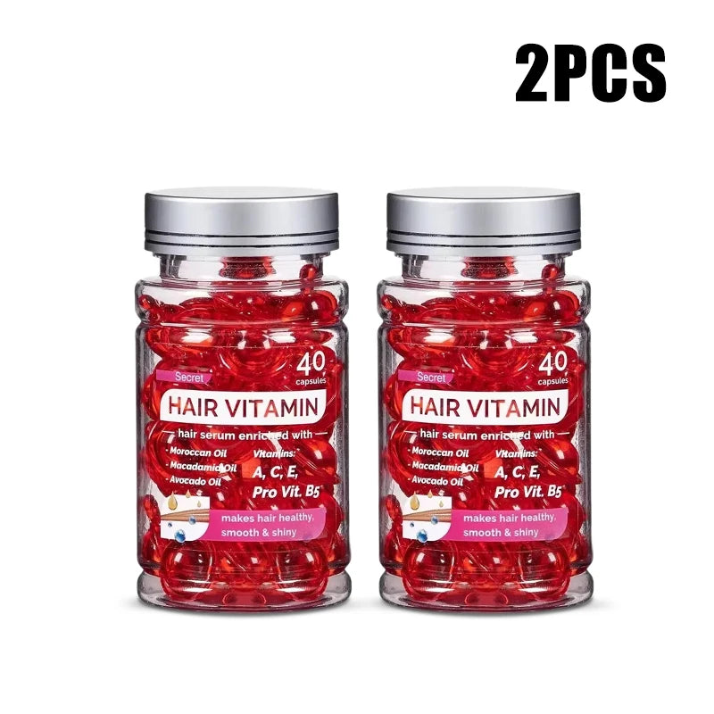 No Rinse Capsule Vitamin Conditioner Powerful Nursing Repair Damaged Rough Recovery Soft Shiny Nourishing Complex Essence
