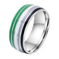 Pride Parade Lesbian Gay LGBT Pride Ring, Bisexual Non-binary Pride Multicolor Rainbow Ring, Love Promise Wedding Jewelry