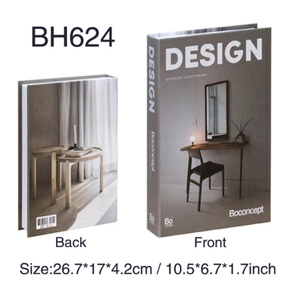 Luxury Fake Fashion Home Decor Prop Table Books