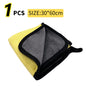 Car Wash Microfiber Towel 30x30/60CM for Car Cleaning and Drying, Hemmed Car Care Cloth, Detailing Car Wash Towel.