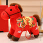 2026 Chinese New Year Keychain The Year of Horse Keyring Mascot Pendant Chinese Spring Festival Cute Pony Pendant