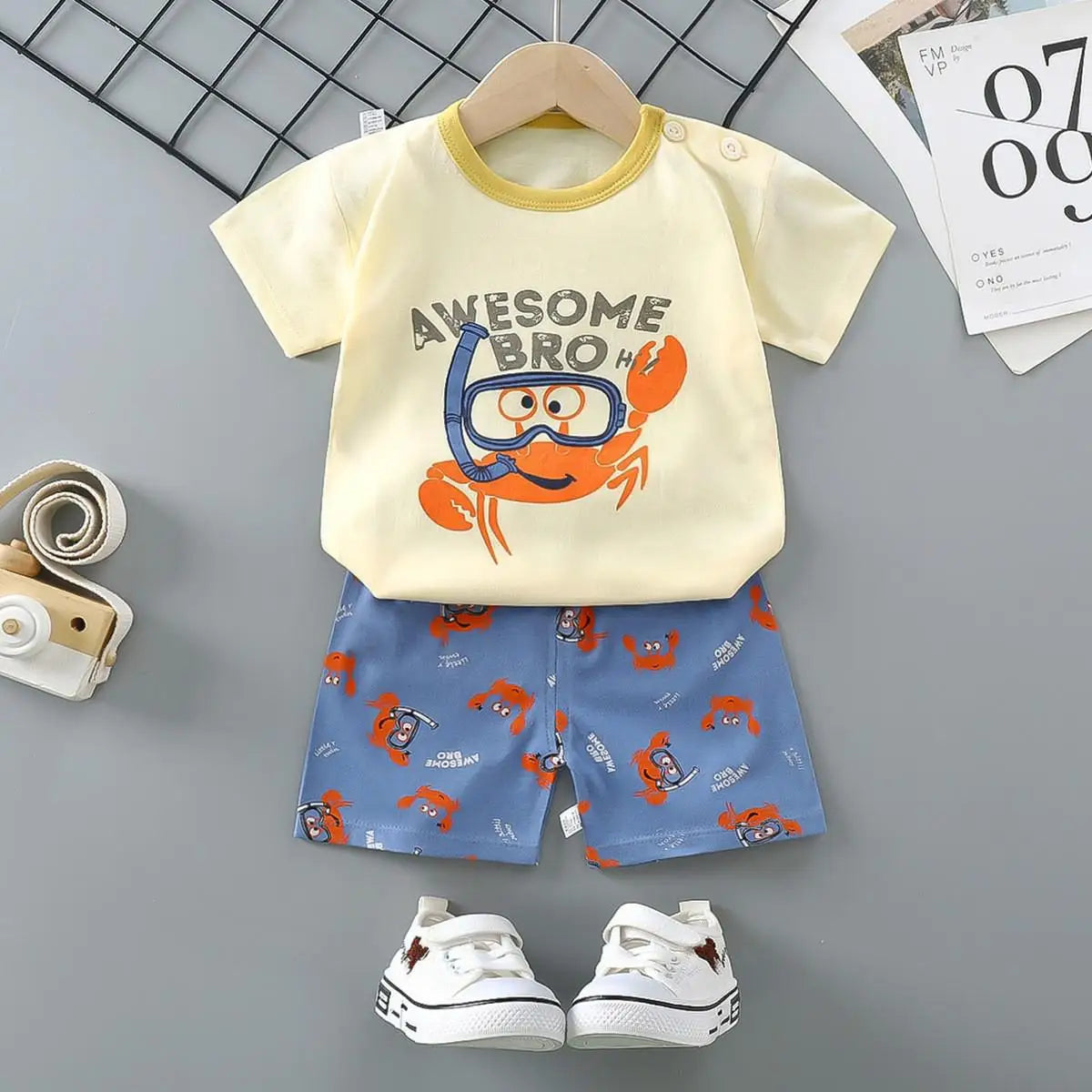 Fashion New Children Sets 6m-6y Toddler Costume Summer Blouse + Shorts Set For Kids Clothing Baby Girls T-shirt Outfit