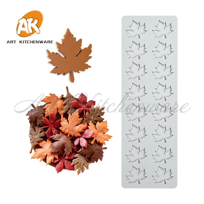 Leaves and Wheat Ears Silicone Cake Lace Mold Cake Decorating Tool Border Decoration Lace Mold Kitchen Baking Tool