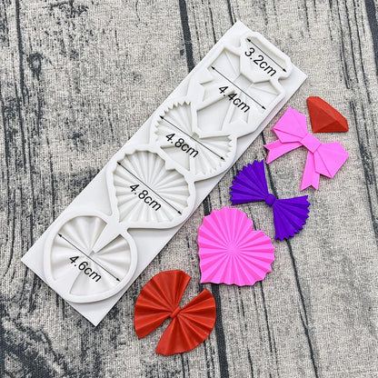 Bow Bowknot Silicone Cake Baking Mold Sugarcraft Chocolate Cupcake Resin Tools Fondant Decorating Tools