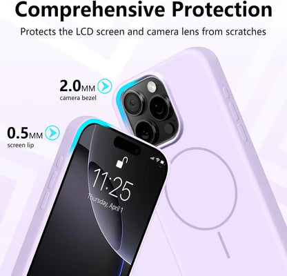 Magnetic Phone Case For iPhone 15 14 16 Plus 11 12 13 16 Pro Max Silicone Official Lanyard Magsafe Strap Protector Soft Cover