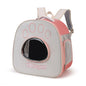 Cat backpack, outing schoolbag, double-shoulder pet bag, cat for travel, dog and cat supplies, transparent large-capacity portab