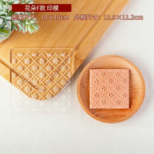 New Plant Flower Cookie Embosser Mould Spring Easter Party Fondant Biscuit Mold Cake Decorating Tools Acrylic Icing Cookie Mould
