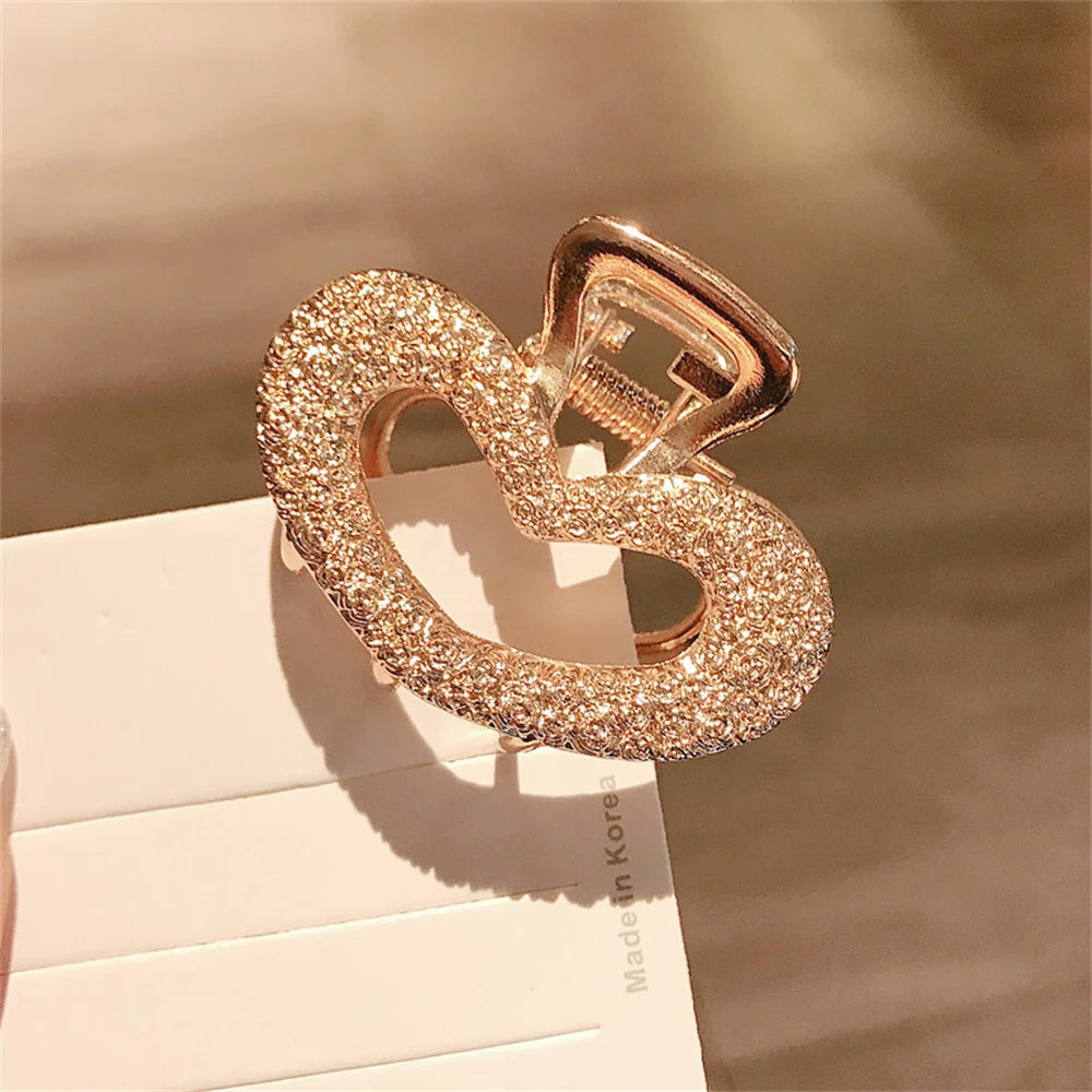 Exquisite Metal Geometric Hair Claw for Women