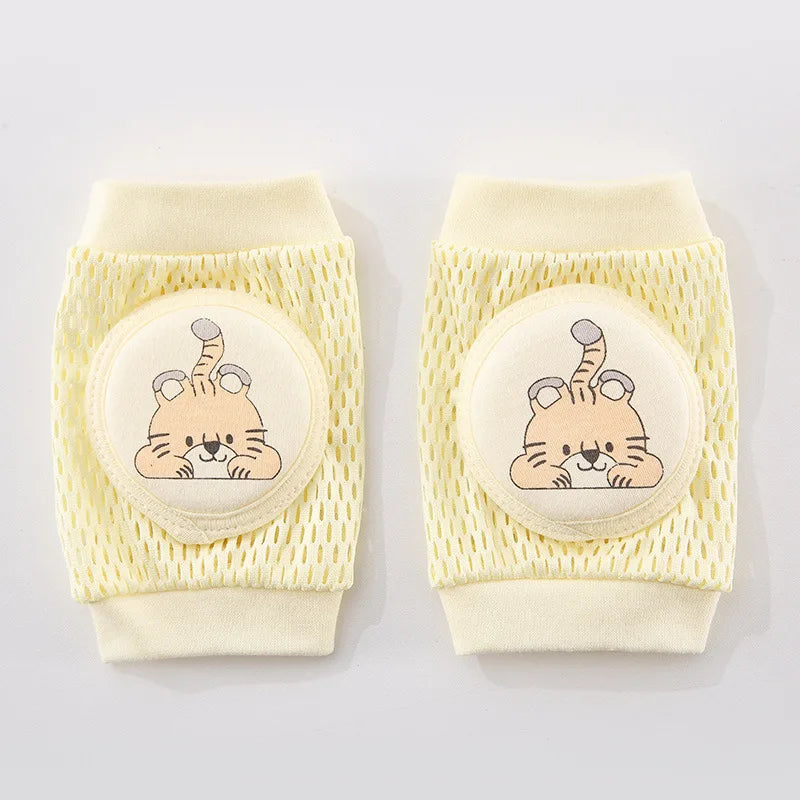 Baby Accessories Knee Pads Safety Boy Girl Kids Crawling Gaiter Toddler Slip Protector Infant Animal Monkey Tiger Dino Elephant