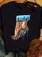Maycaur Hot Sales Printed Female Tshirt Women Fashion Graphic Printed T-Shirt Harajuku Korean Style Short Sleeves Clothes Female