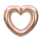 1pc Polychrome 40inch Heart Balloon Large Size Wedding Decor Bride To Be Photobooth Props Balloon Valentine's Day Party Decor