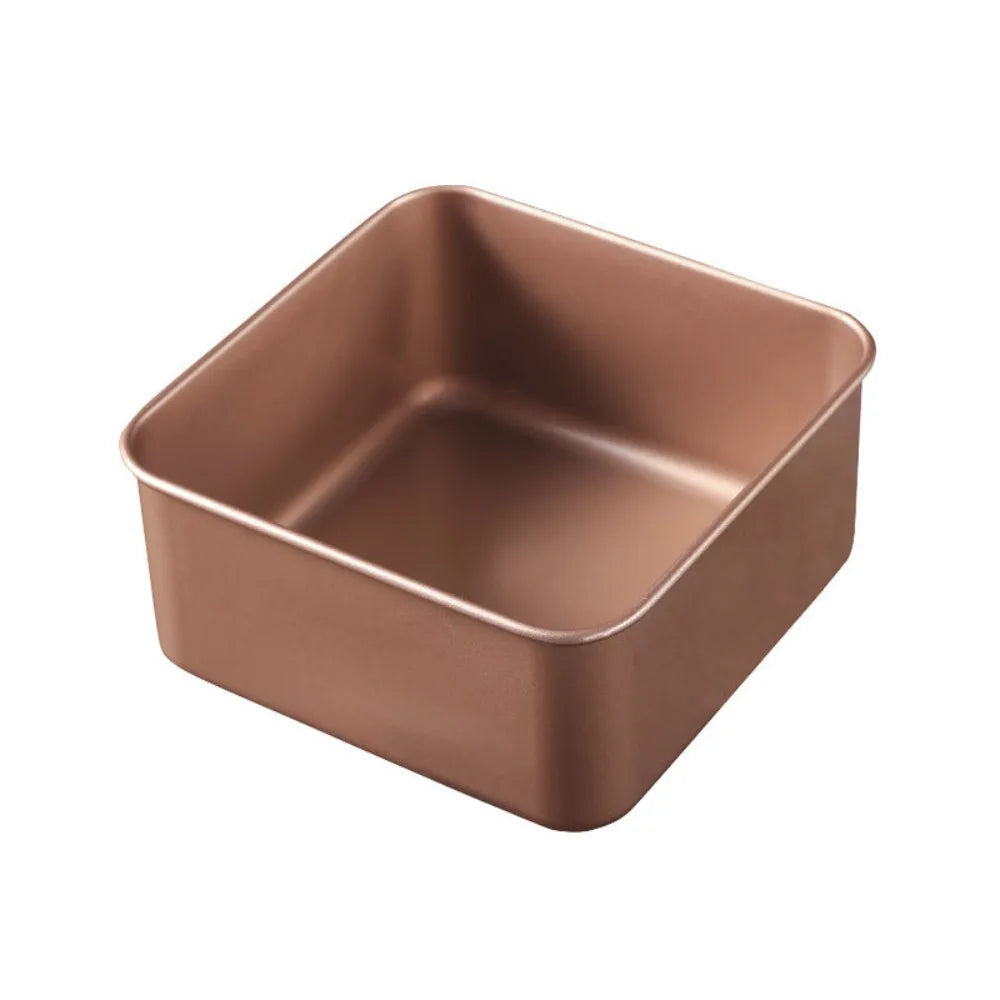 Bakeware Carbon Steel Square Bread Baking Pan Non-Stick Thickened Cake Mold Deepen Easy To Demold Pizza Bread Mold Bakery