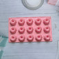 15 Holes Spiral Shape Silicone Cake Mold Mousse Chocolate Dessert Jelly Mould Donuts Pastry Baking Tools