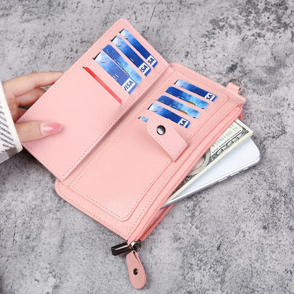 Hello Kitty Women Wallets PU Leather