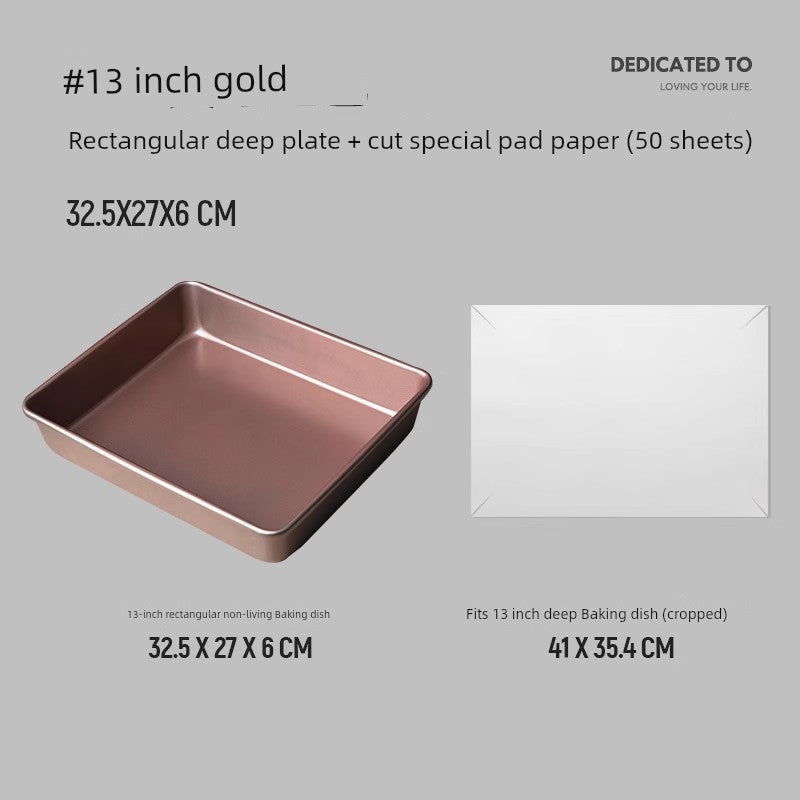 Non-Stick Tiramisu Cake Roll Mold Baking Dedicated Tray