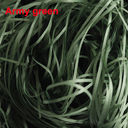 100g Raffia Shredded Paper Grass – Crinkle Basket Stuffers for Easter Eggs & DIY Gift Box Decor