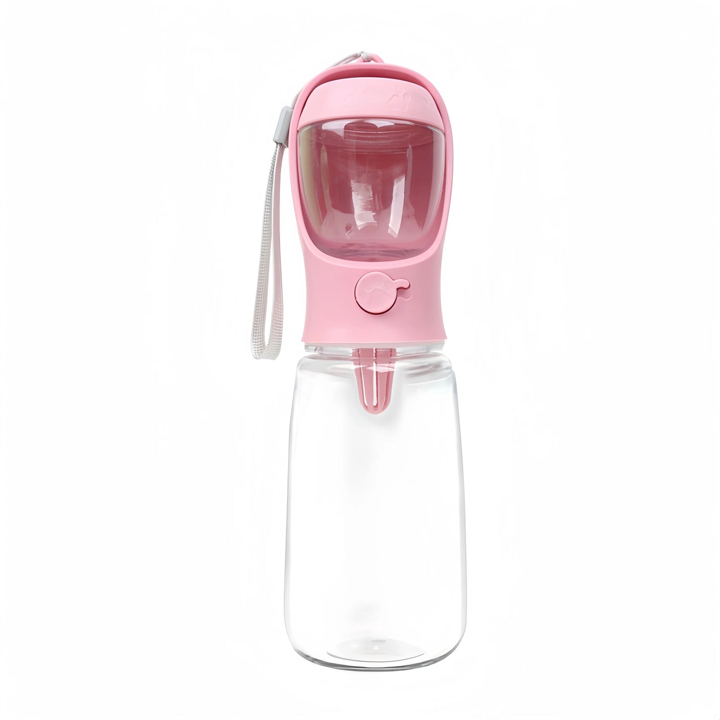 Dog/Cat Portable Feeding and Watering Bottle with Cup Food Dispenser