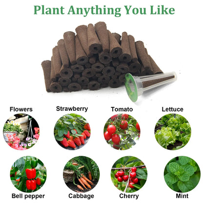 Hydroponic Grow Baskets – Seed Pod Holders Compatible with AeroGarden & Sponge Starter Pods