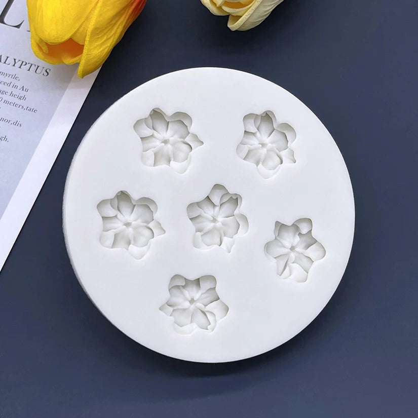 Flower Rose Silicone Mold Resin Tools Chocolate Sugarcraft Mould Fondant Cake Decorating Tools