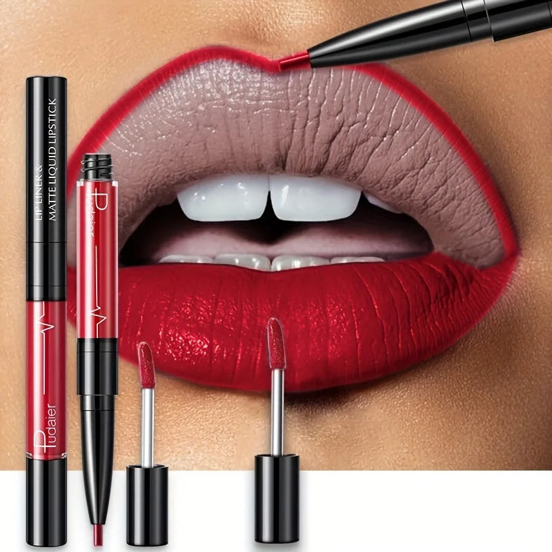 Ultra-Precise Waterproof Lip Liner with High Pigment, Smooth, Sweatproof, Long-Lasting Wear