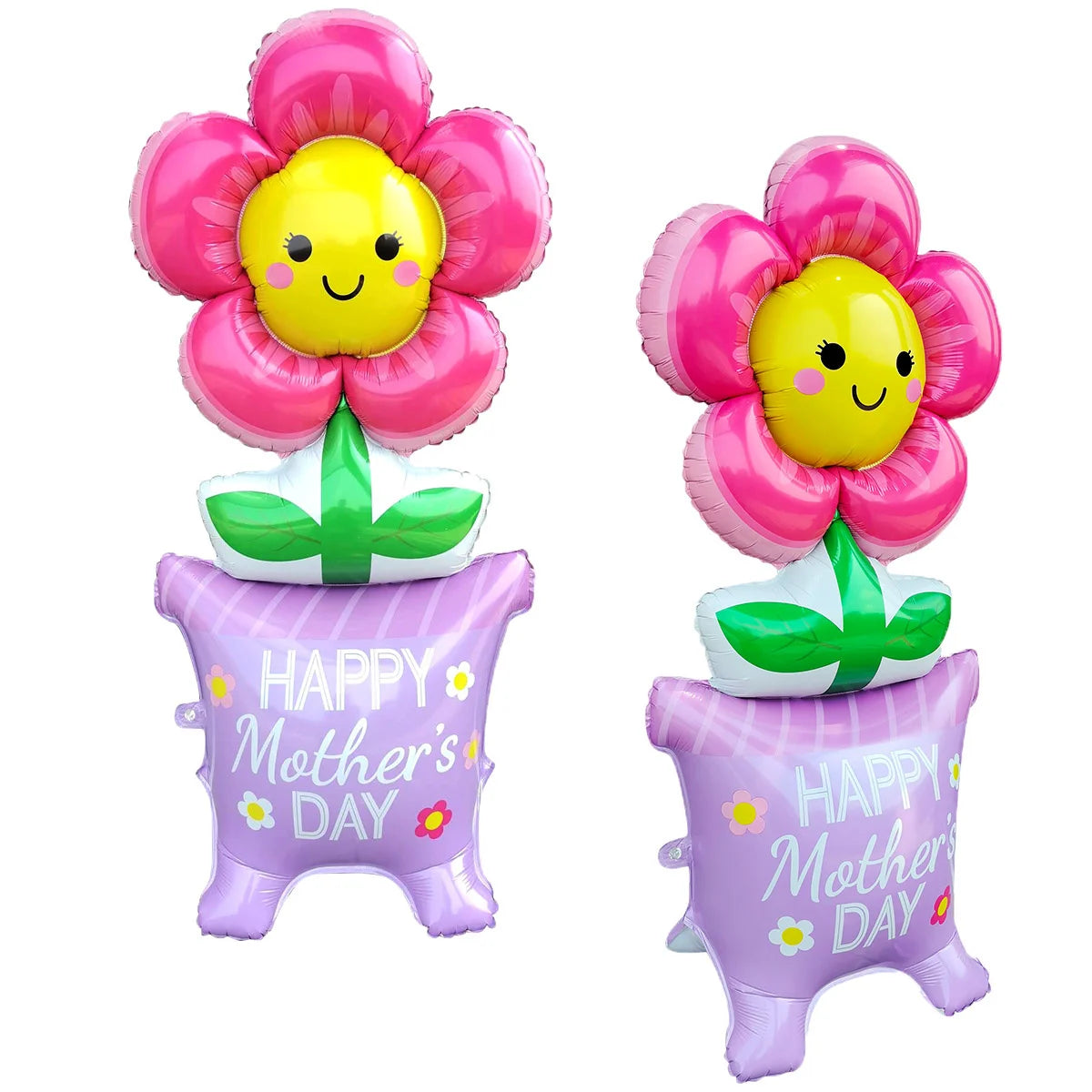 1set 3D Stand Pedestal Love Mom Heart Foil Balloons Base Floriation Mother's Day Balloon Best Mom Mother's Day Party Decorations