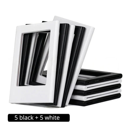 3‑Inch Magnetic Photo Frames for Instax Mini & Polaroid Pictures (5/10‑Pack)