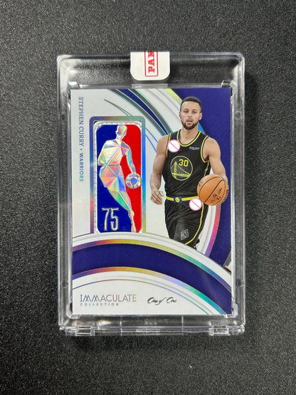 PANINI LOGOMAN Doncic Curry Wembanyama James Irving Davis Jordan Kobe DIY Real material collection card bricks holiday gifts
