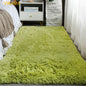 Silk wool Solid Color Light Luxury Non-slip Dirty Resistant Washable Rug