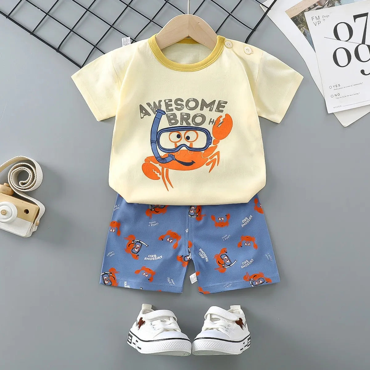 Fashion New Children Sets 6m-6y Toddler Costume Summer Blouse + Shorts Set For Kids Clothing Baby Girls T-shirt Outfit