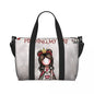 Santoro Gorjuss Large Beach & Travel Tote – Women’s Yoga, Gym, Shopping Shoulder Duffle Bag