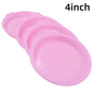 FAIS DU 2-8pcs Silicone Cake Pan 4/6/8inch Round Cake Layer Set Silicone Bakeware Mold for Baking Tools Rainbow Cake and Mousse