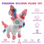 20 cm Pokémon Plush Dolls, featuring fan‑favorite characters like Pikachu, Charmander, Squirtle, Bulbasaur, Jigglypuff, Eevee, Snorlax, and Lapras.n Umbreon Vaporeon Sylveon d