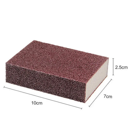 8/1Pcs Magic Sponge Eraser Carborundum Removing Rust Cleaning Brush Descaling Clean Rub for Cooktop Pot Kitchen Sponge