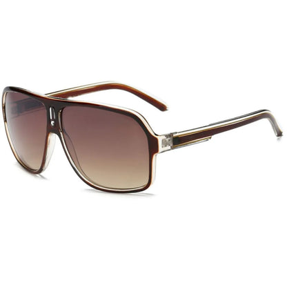 Men's Vintage-Inspired Glasses with Large Curved Frames