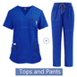 Medical Uniform Scrub Hospital Working Scrubs Set Wholesale Nursing Scrub Uniforms Women Healthcare Pharmacy Clinic Work Clothes