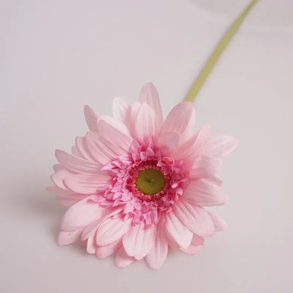 Artificial Gerbera Real Touch Cloth Flowers Home Living Room Decoration Simulation Chrysanthemum Fake Flower Wedding Floral