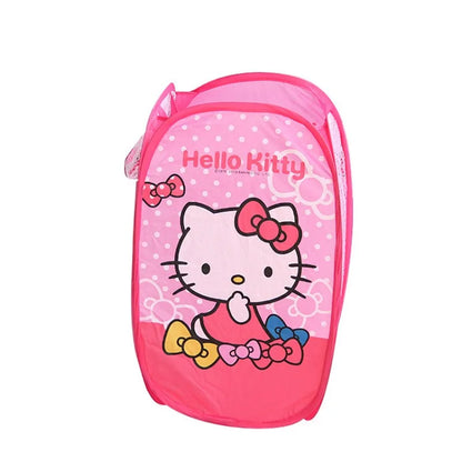 Sanrio Laundry Basket Hello Kitty Kuromi Mymelody Cinnamoroll Animation Peripheral - Foldable Clothes Storage